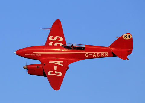 Plan - 1610 de Havilland DH.88 Comet