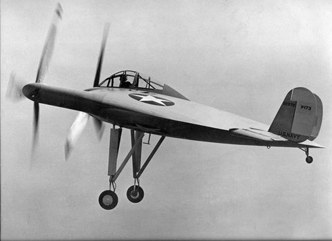 Plan - 2150 Vought XF5U Flapjack