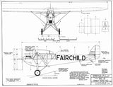 Drawing - Paul Matt - Fairchild FC-1